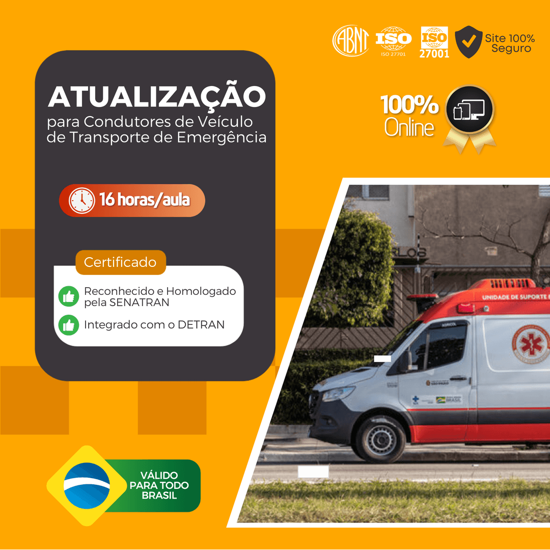 ATUALIZAÇÃO PARA CONDUTORES DE VEÍCULOS DE TRANSPORTE DE CARGAS INDIVISÍVEL